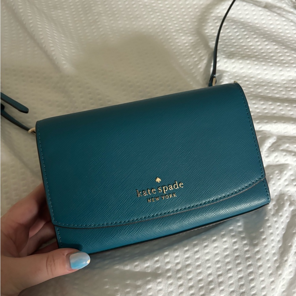 Kate Spade Teal Crossbody Purse